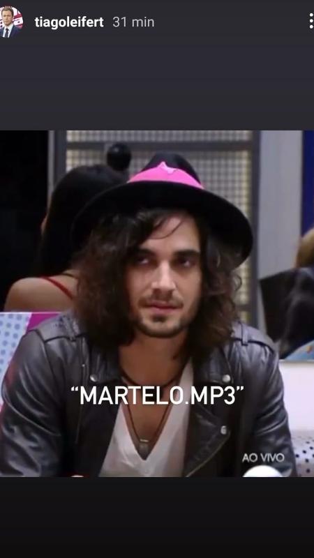 BBB 21: Tiago Leifert zomba de reação de Fiuk - Reprodução/Instagram - Reprodução/Instagram