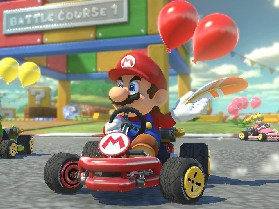 Jogo Mario Kart 8 Deluxe Nintendo Switch em Promoção na Americanas