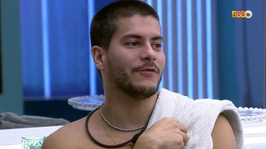 BBB 22: Arthur Aguiar comenta seu retorno à casa após paredão falso - Reprodução/Globoplay