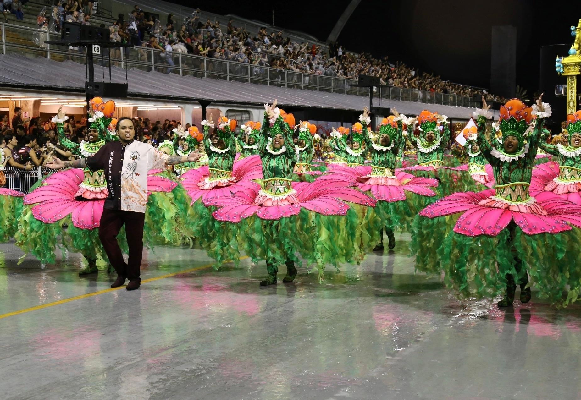 Desfile da Mocidade Alegre, segunda colocada no Grupo Especial - Cláudio Augusto/Ag.Brazil News