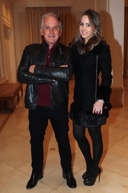 16.jun.2016 - Otávio Mesquita e a mulher na festa de Ticiane Pinheiro em São Paulo - Manuela Scarpa/ Brazil News