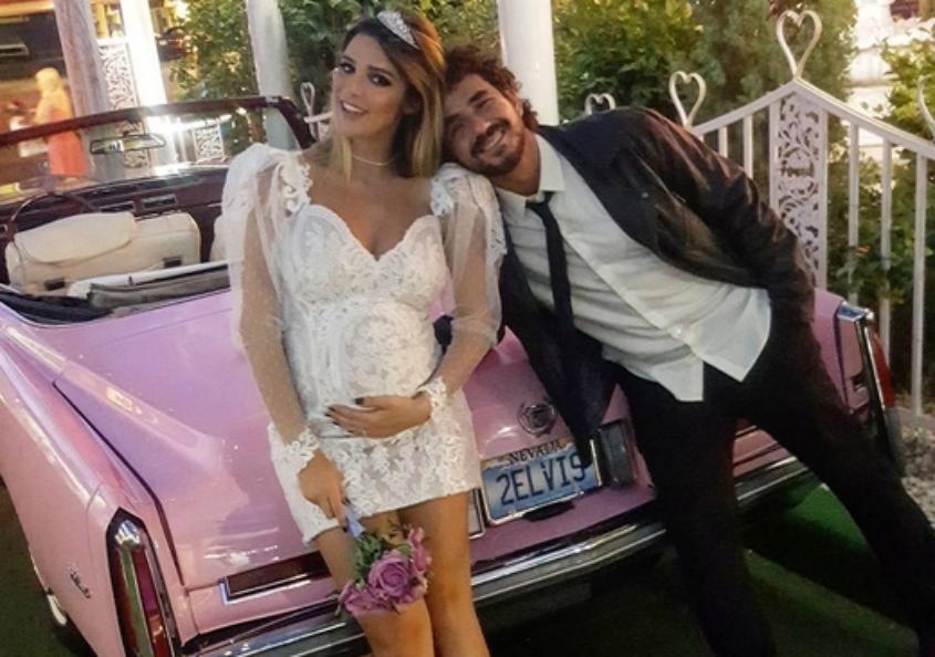 Rafa Brites e Felipe Andreoli renovam votos do casamento em Las Vegas - Reprodução/Instagram