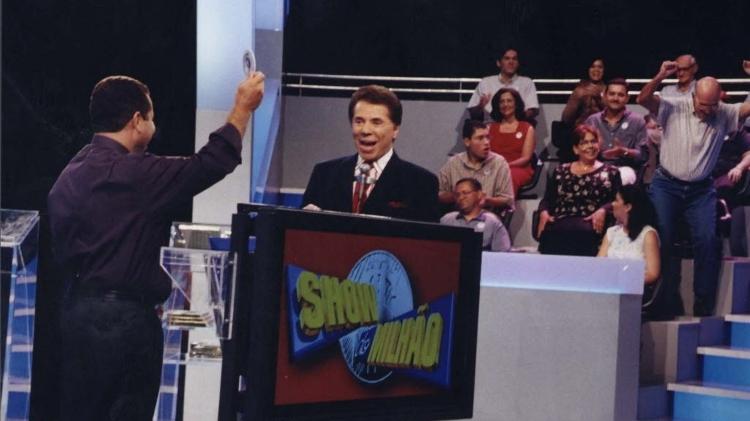 Silvio Santos no "Show do Milhão"
