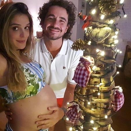 Rafa Brites e Felipe Andreoli no último Natal - Reprodução/Instagram