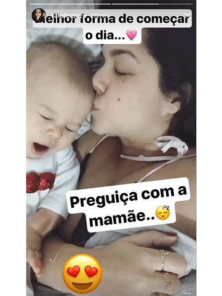 Thais Fersoza compartilhou momento fofo ao lado da filha Melinda - Reprodução/Instagram - Reprodução/Instagram
