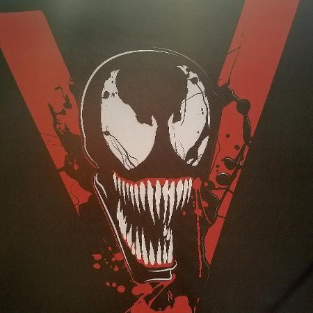 Logo de Venom é revelado na CCXP - Reprodução/Twitter