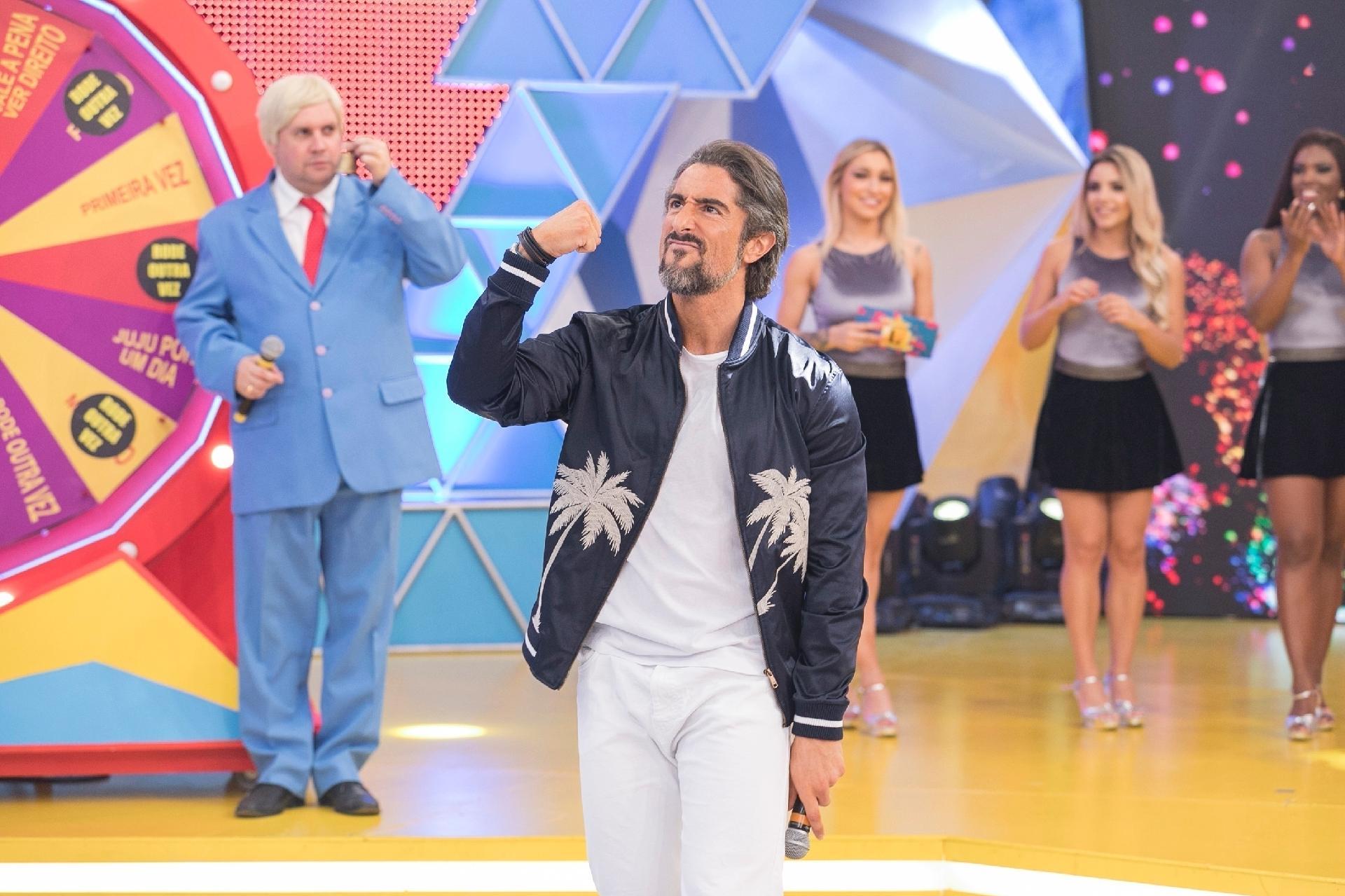 ultima gravação do programa "Legendários", que vai ao ar nesta sexta-feira (29), na Record - Edu Moraes/Divulgação/Record