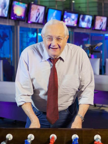 Boris Casoy vai dividir com Mauro Tagliaferri a apresentação do "É Notícia" - Divulgação / Rede TV