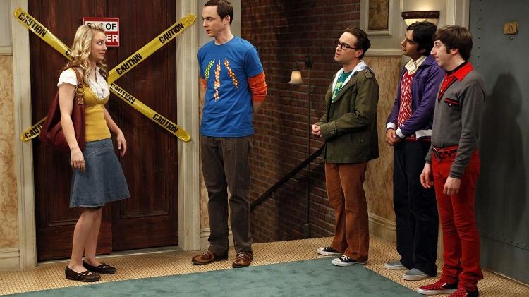 Cena de "The Big Bang Theory" - Divulgação - Divulgação