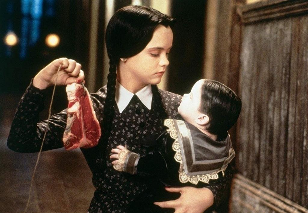 Christina Ricci em "A Família Addams 2" (1993) - Divulgação