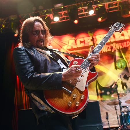 Ace Frehley tocou com a banda Kiss e hoje está em carreira solo - Ethan Miller/Getty Images - Ethan Miller/Getty Images