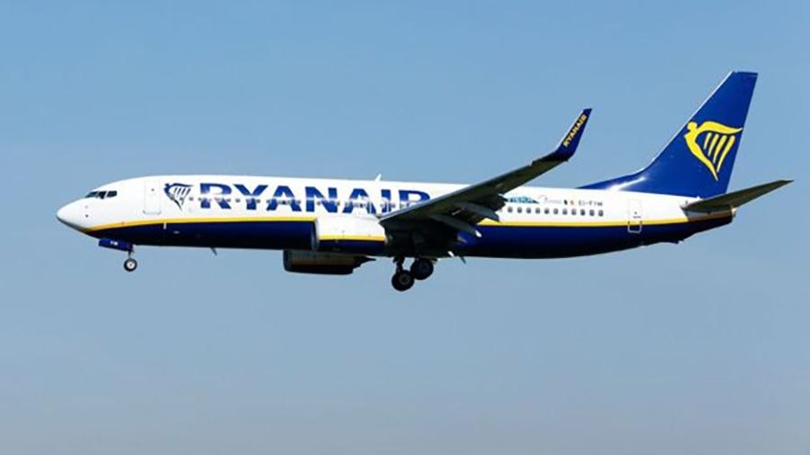 Ryanair afirmou que notificou a polícia britânica e que vai investigar episódio - PA