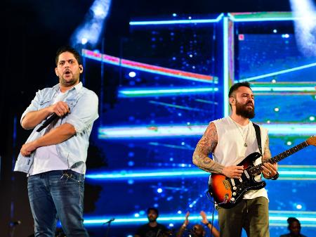 Jorge e Mateus se apresentam no Festival Virada Salvador 2019 - João Alvarez/UOL