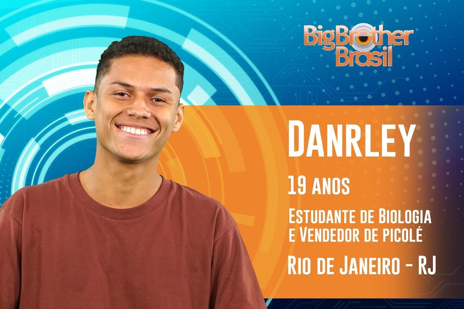 Danrley é o terceiro participante anunciado do "BBB19" - Reprodução/TvGlobo