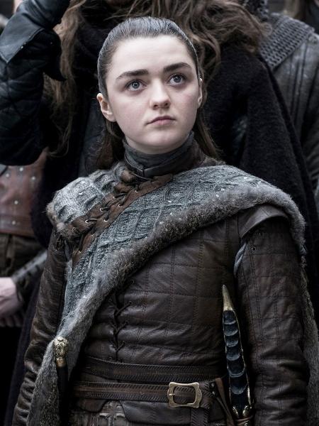 Arya Stark (Maisie Williams) em "Game of Thrones" - Divulgação