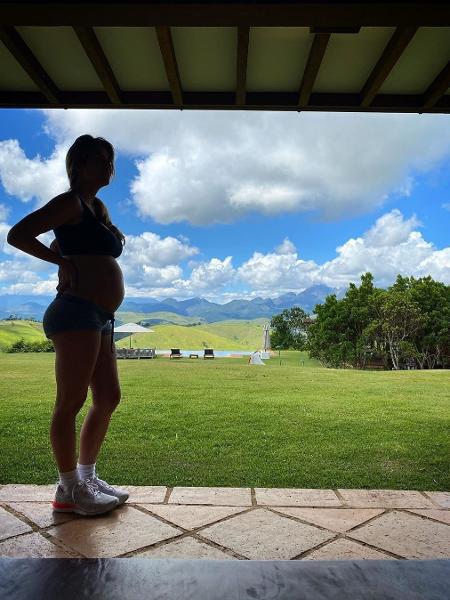 Giovanna Ewbank: grávida e em isolamento social - Reprodução/Instagram