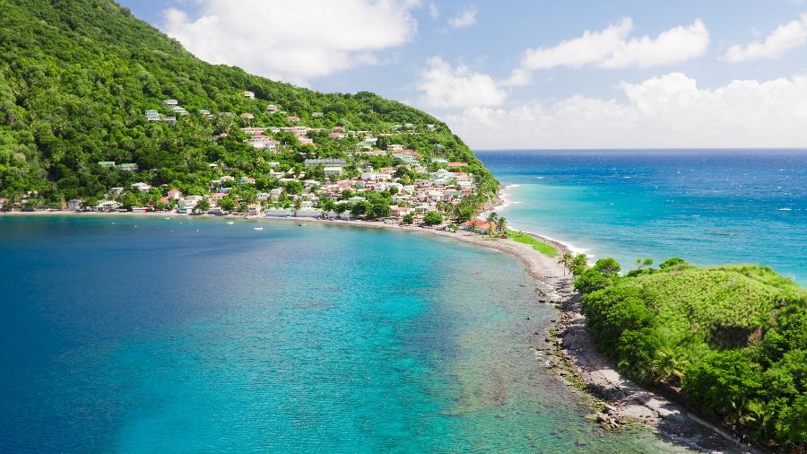 A ilha caribenha de Dominica - Getty Images