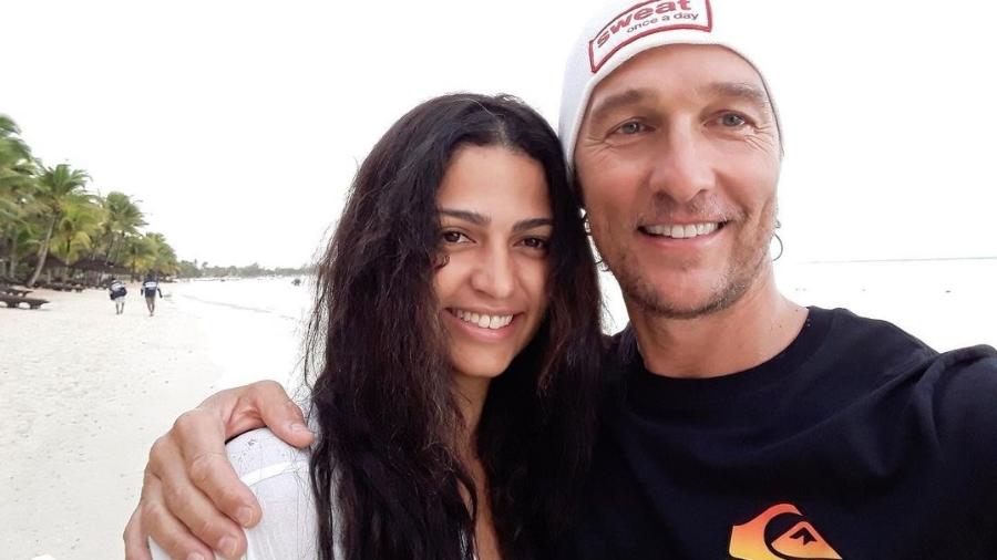 Matthew McConaughey e Camila Alves McConaughey