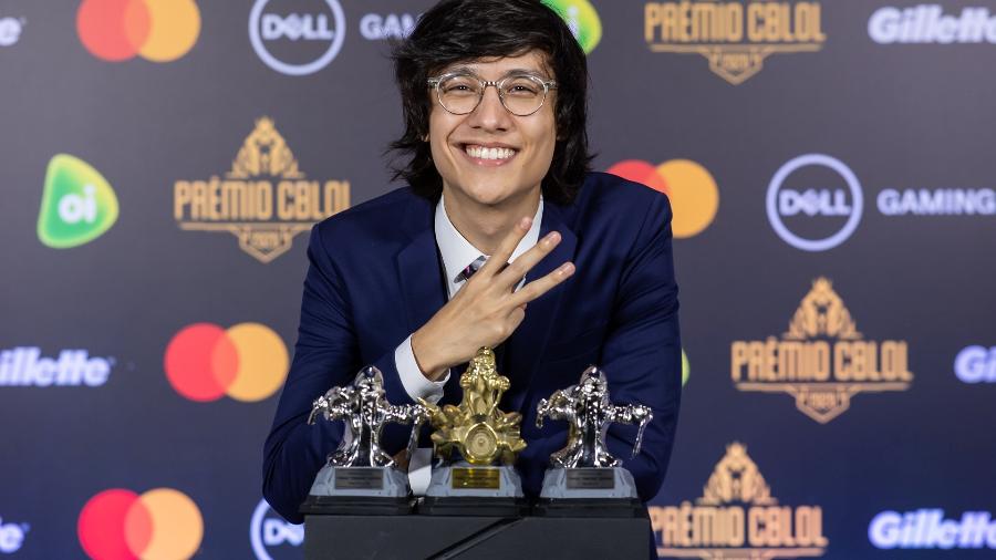 Tinowns, da paiN Gaming, ganhou como Melhor Meio, Melhor Jogador e Craque da Galera - Divulgação/Riot Games