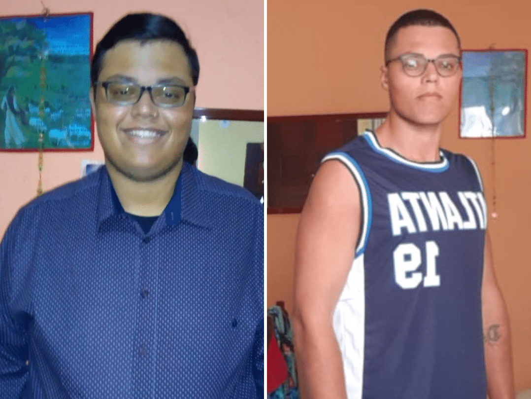 Obeso e com medo da covid, Rafael começou a fazer caminhada e perdeu 55 kg