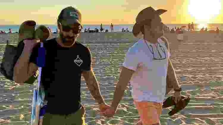 O ator Marco Pigossi posta foto com o namorado - Reprodução/Instagram - Reprodução/Instagram