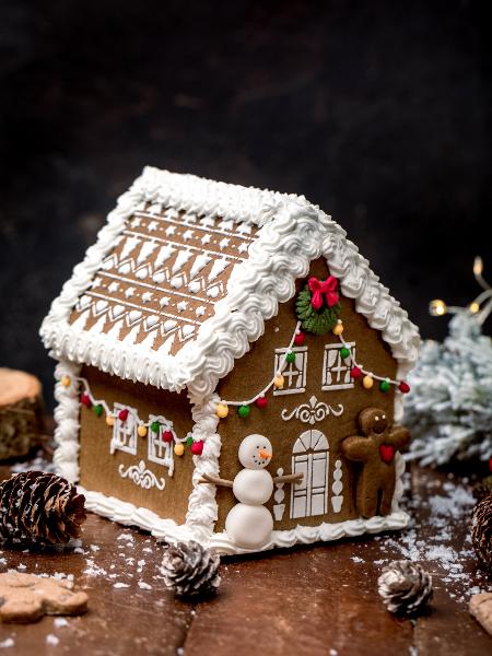 Christmas Gingerbread House by Patti Biffa - Disclosure - Disclosure