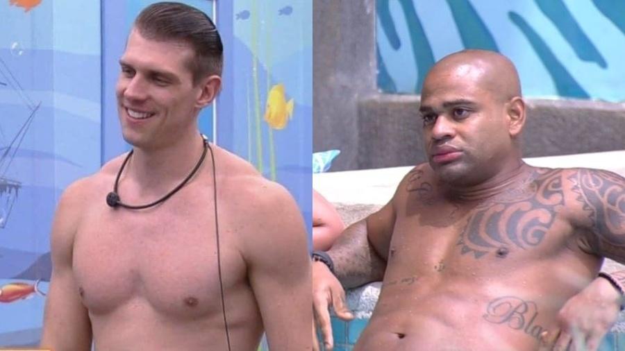 Cristian e Cezar Black no BBB 23  - Reprodução/Globoplay 