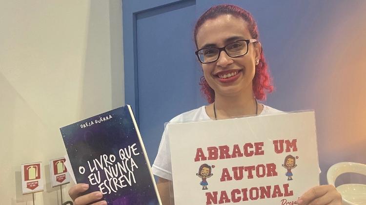 Dresa Guerra, 36, é autora de "O Livro que eu nunca escrevi"