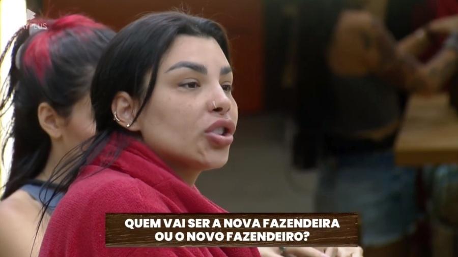 A Fazenda 2023: Tonzão e Jenny discutem na sede - Reprodução/PlayPlus