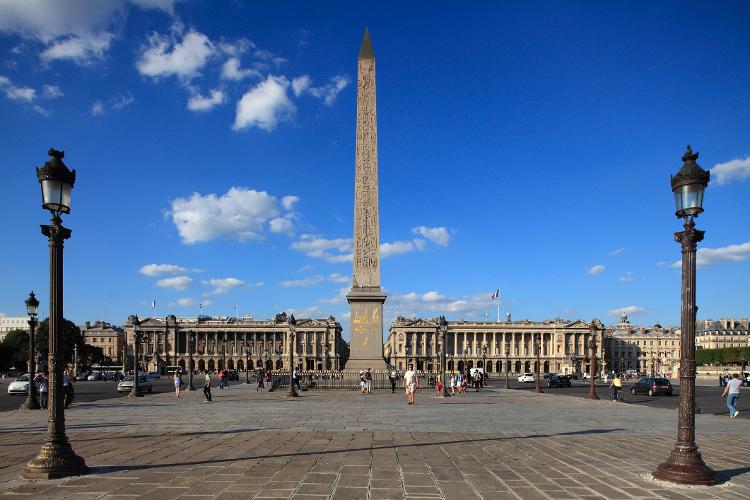 Obelisco da Place de la Concorde, em Paris