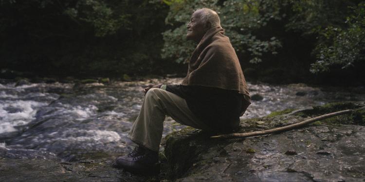 Cena do filme 'Amor Radical' que conta a história de Satish Kumar