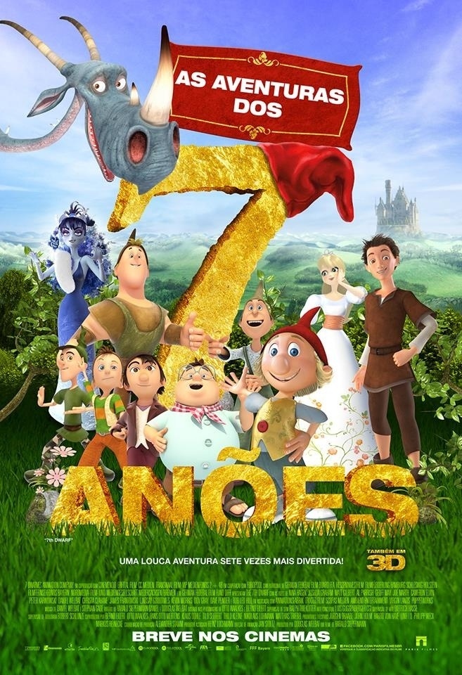 Pôster de "As Aventuras dos 7 Anões" - Divulgação