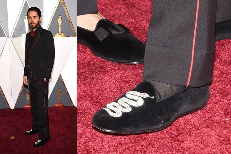 Sapatos do Oscar 2016: Jared Leto - Getty Images