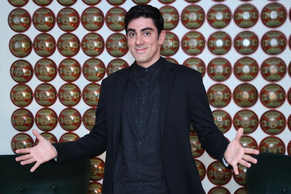 27.jul.2016 - Na noite desta quarta-feira, Marcelo Adnet reuniu a imprensa em um espaço de eventos em Copacabana, Zona Sul do Rio, para falar do seu novo programa, o "Adnight" - Roberto Filho /Brazil News