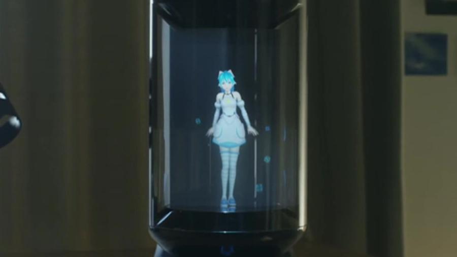 Empresa japonesa cria "esposa virtual" em holograma para solitários - Reprodução/Still