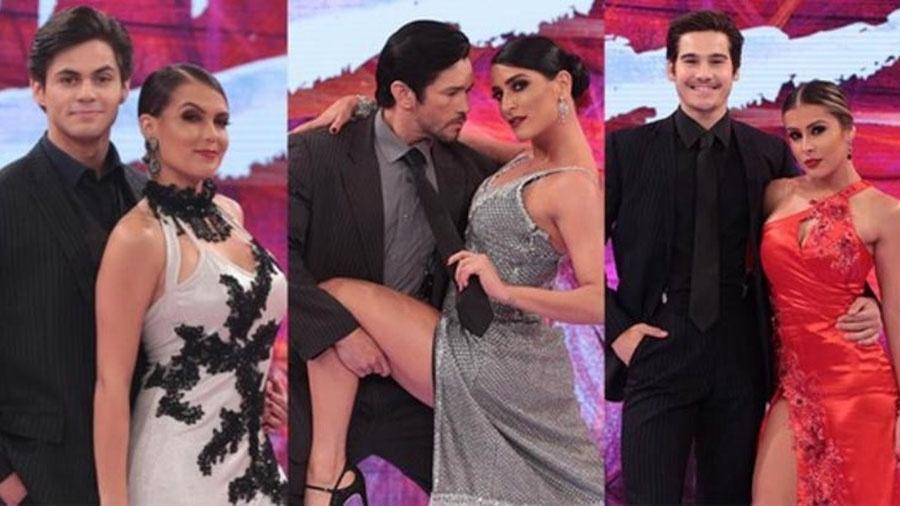 Lucas Veloso, Maria Joana e Nicolas Prattes estão na final da "Dança dos Famosos" - Divulgação/TV Globo 