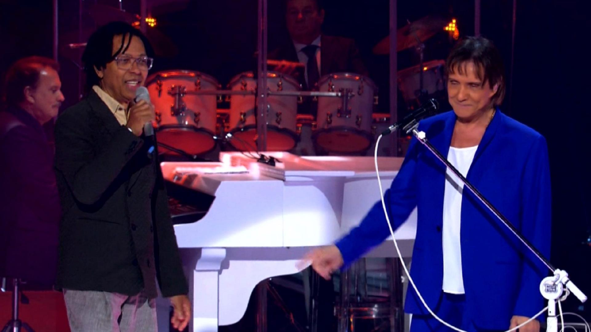 Roberto Carlos - Reprodução/TV Globo