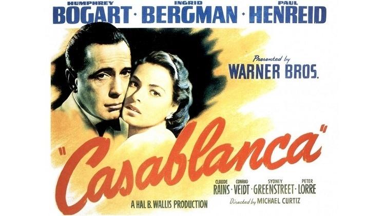 Pôster de "Casablanca" - Reprodução - Reprodução