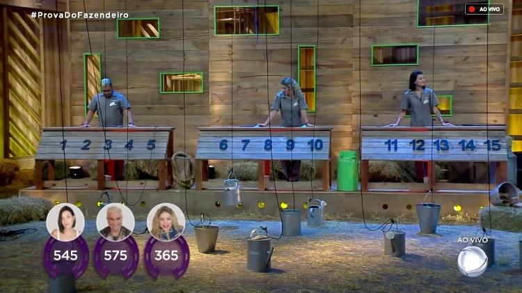 Prova do fazendeiro - Reprodução/RecordTV - Reprodução/RecordTV