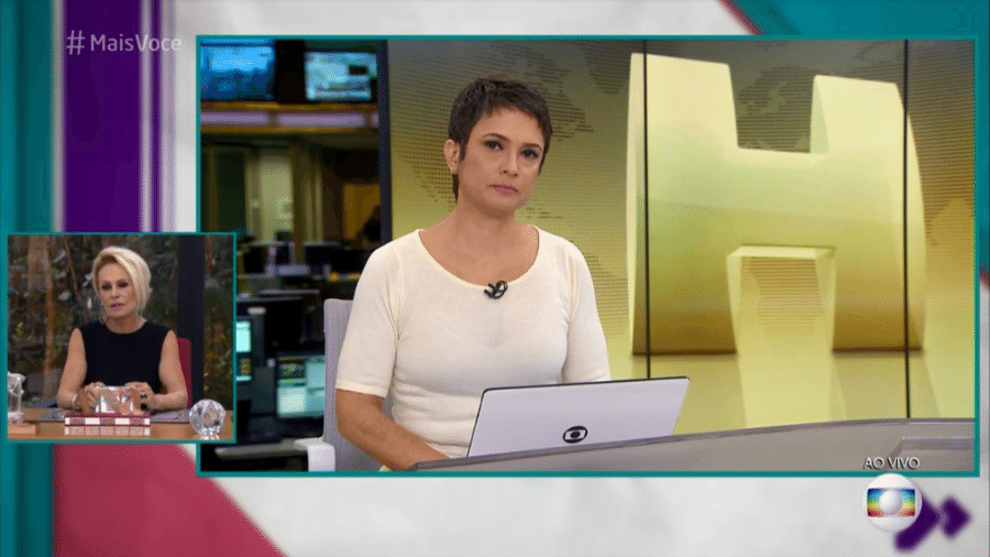 Sandra Annenberg fala sobre noticiar a morte de Boechat - Reprodução/TV Globo