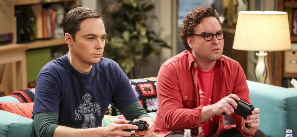 Sheldon (Jim Parsons) e Leonard (Johnny Galecki) em cena da última temporada de "The Big Bang Theory" - Divulgação