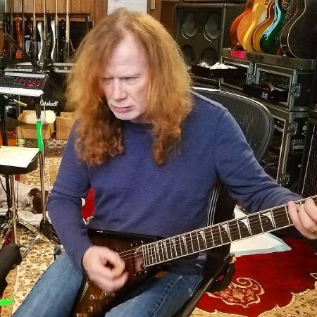 Dave Mustaine grava o novo álbum do Megadeth em um estúdio no Tennessee - Reprodução