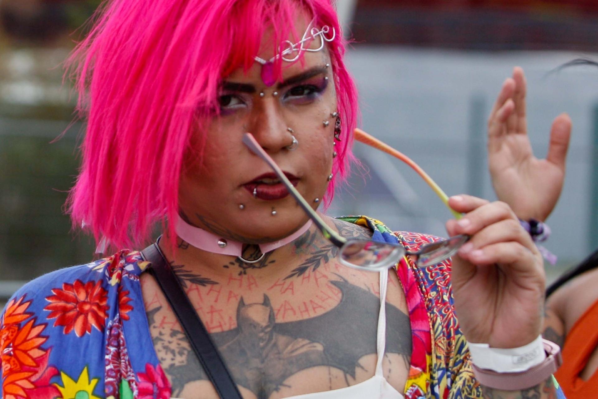 Neon é tendência no Rock In Rio 2019 - CLAUDIA MARTINI/FUTURA PRESS/ESTADÃO CONTEÚDO