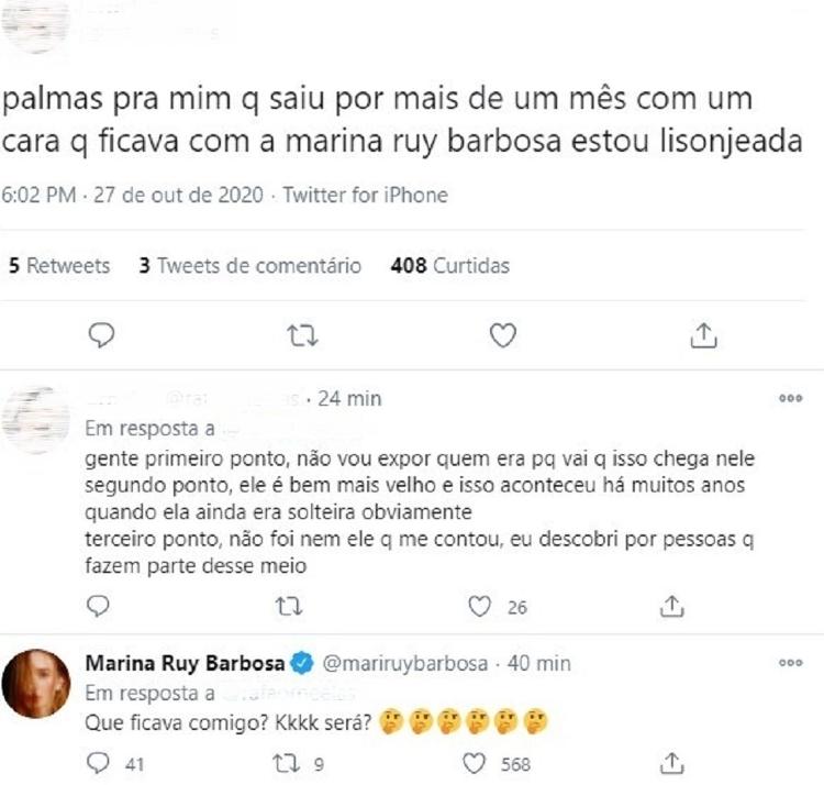 Marina Ruy Barbosa - Reprodução/Twitter - Reprodução/Twitter
