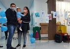 Bebê sobrevivente de ataque a creche em SC tem alta de hospital - Alcebíades Santos/HC