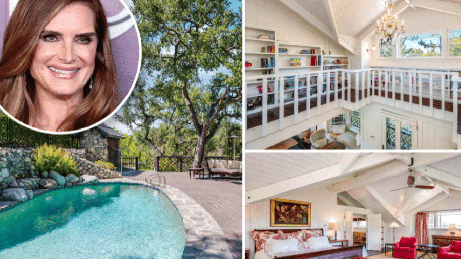 Casa de Brooke Shields em Los Angeles é vendida. - Adrian Van Anz/Getty Images.