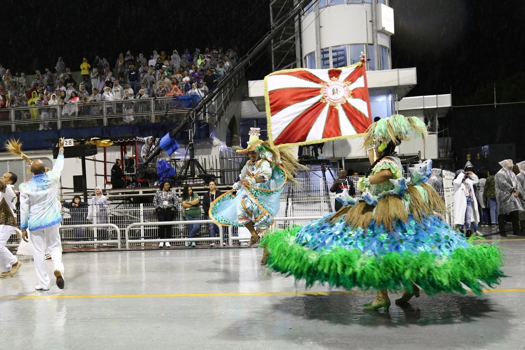 Desfile da Mocidade Alegre, segunda colocada no Grupo Especial - Cláudio Augusto/Ag.Brazil News