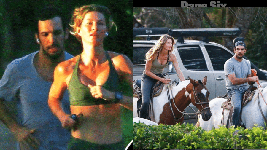 Gisele Bündchen tem sido flagrada ao lado do instrutor de jiu-jitsu Joaquim Valente na Costa Rica - Reprodução/Page Six