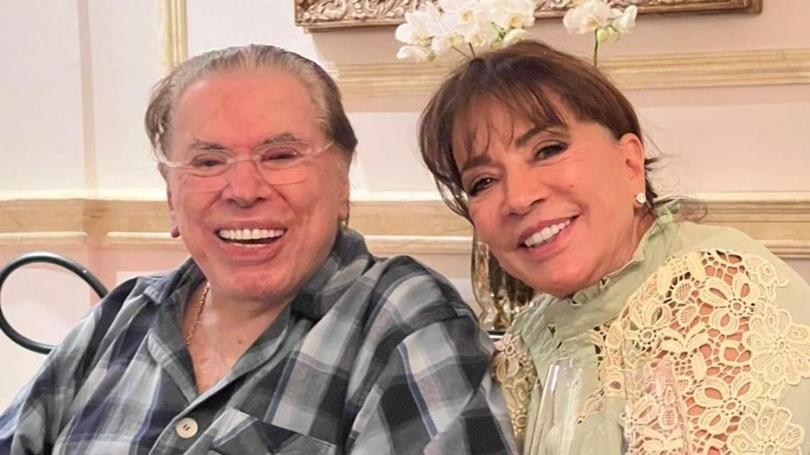 Patricia Abravanel postou foto recente de Silvio Santos sorrindo