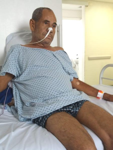 Oswaldo Santos tinha câncer de pulmão e sua única chance de sobreviver era fazer um autotransplante